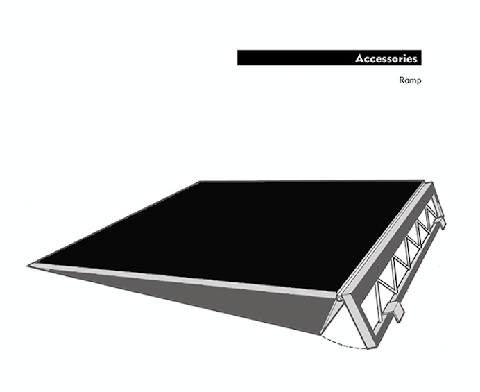 ADA ramps stage accessory