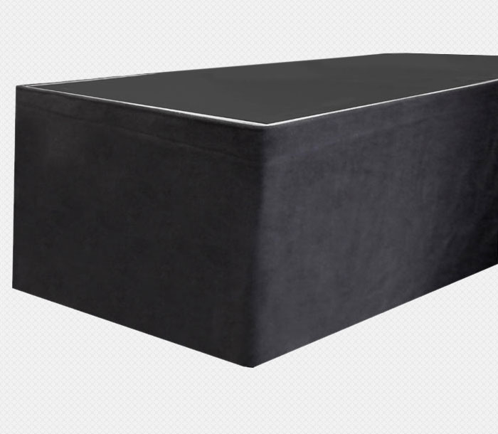 Pleated skirting stage accessory